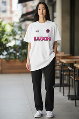Women's LH Team Oversize White Tee