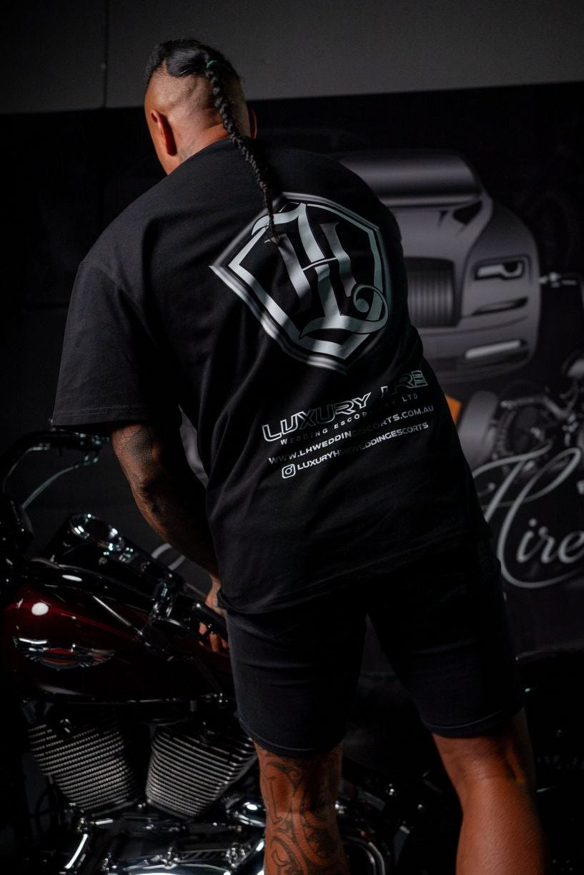 Luxury Black Oversize T-Shirt